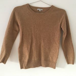 GAP camel 100% cashmere sweater